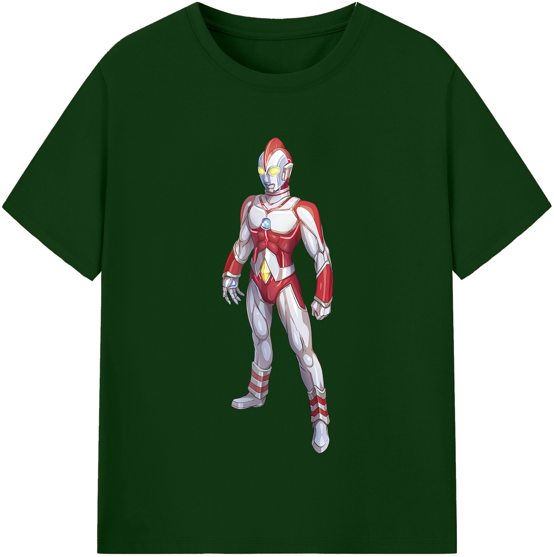（画像用） ウルトラマン Ultraman 綿100％半袖Tシャツ（フロントプリント）